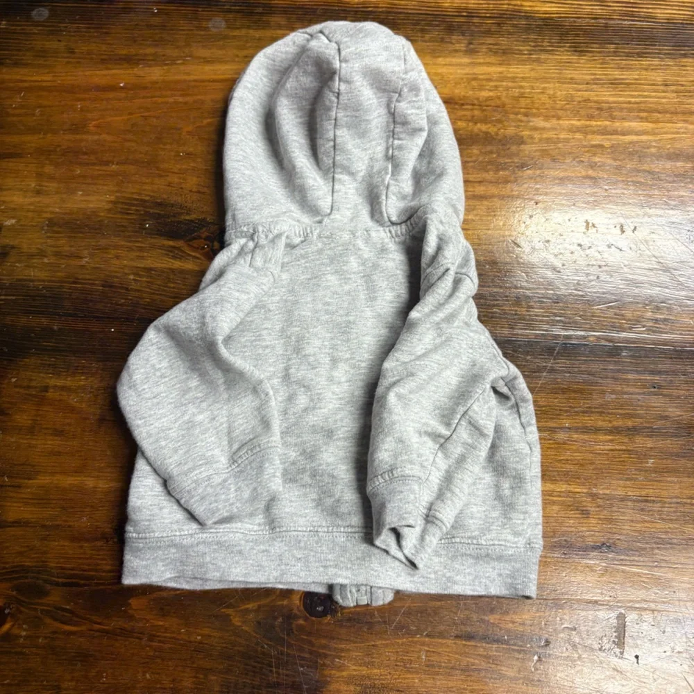 Disney Gray Mickey‎ Mouse Zip Up Jacket Size 6-9 Months